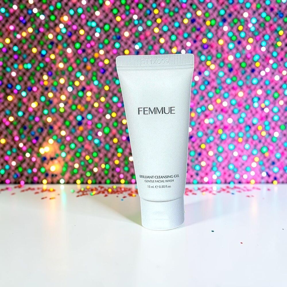 FEMMUE Brilliant Cleansing Gel 0.5 fl oz New Without Box & Sealed Deluxe Mini